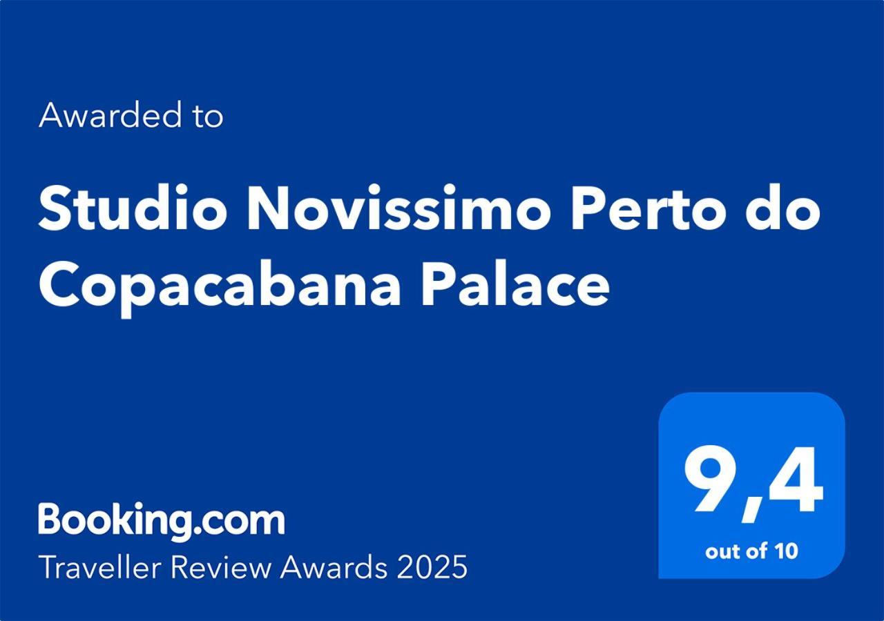 Studio Novissimo Perto Do Copacabana Palace Rio de Janeiro Exteriör bild